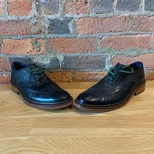 Cole Haan wing Tip Black